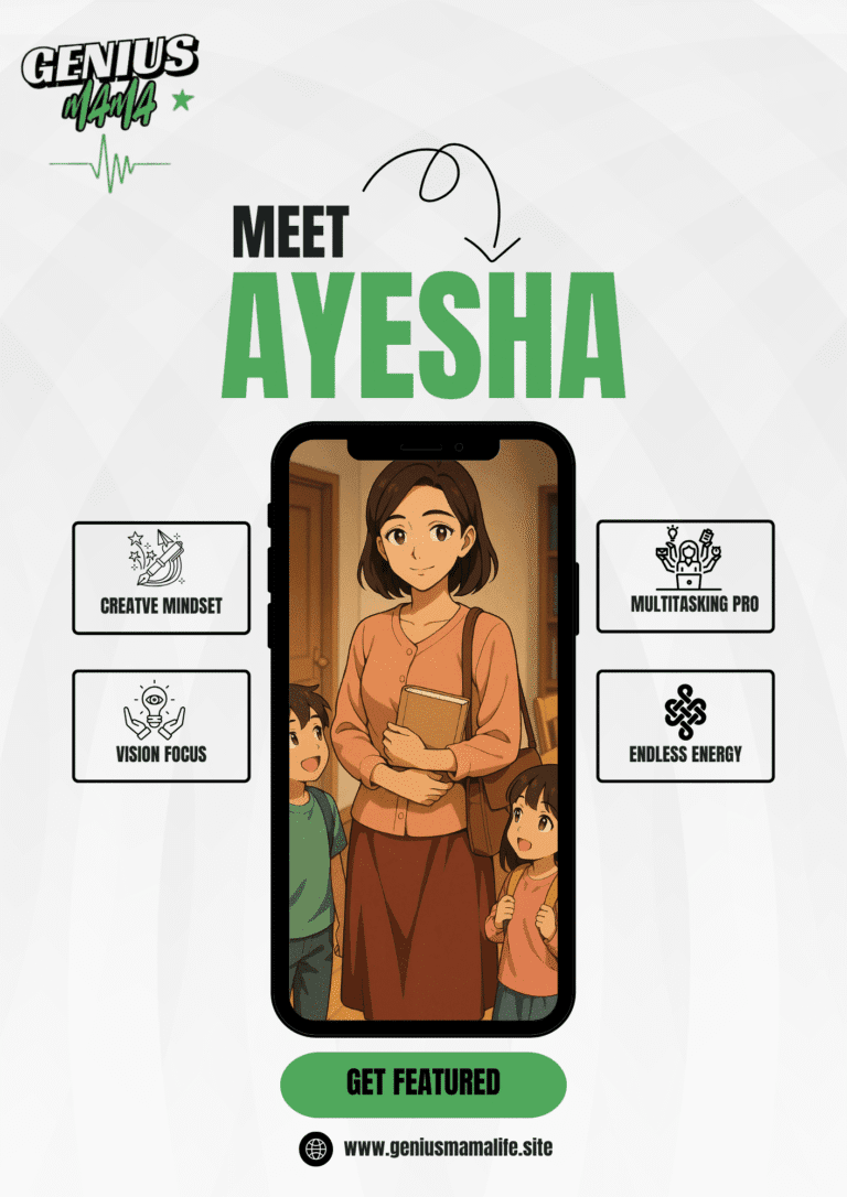 Meet Ayesha – A Teacher and a Full-Time Mom